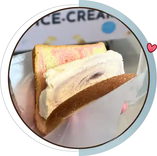 ice cream slice