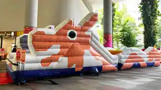 dragon playground bouncy castle