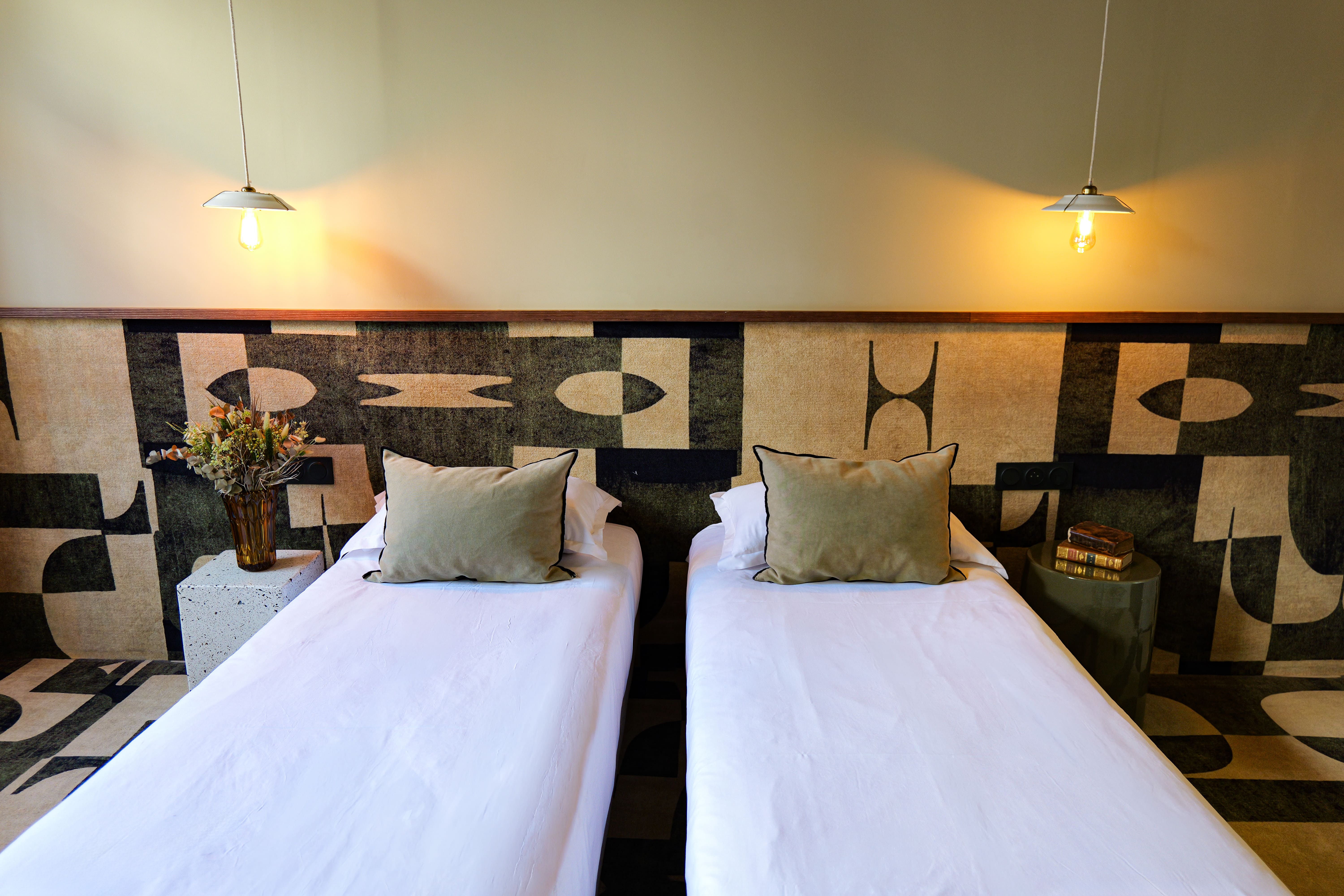 Chambre Twin Hôtel Cartier à Saint Malo