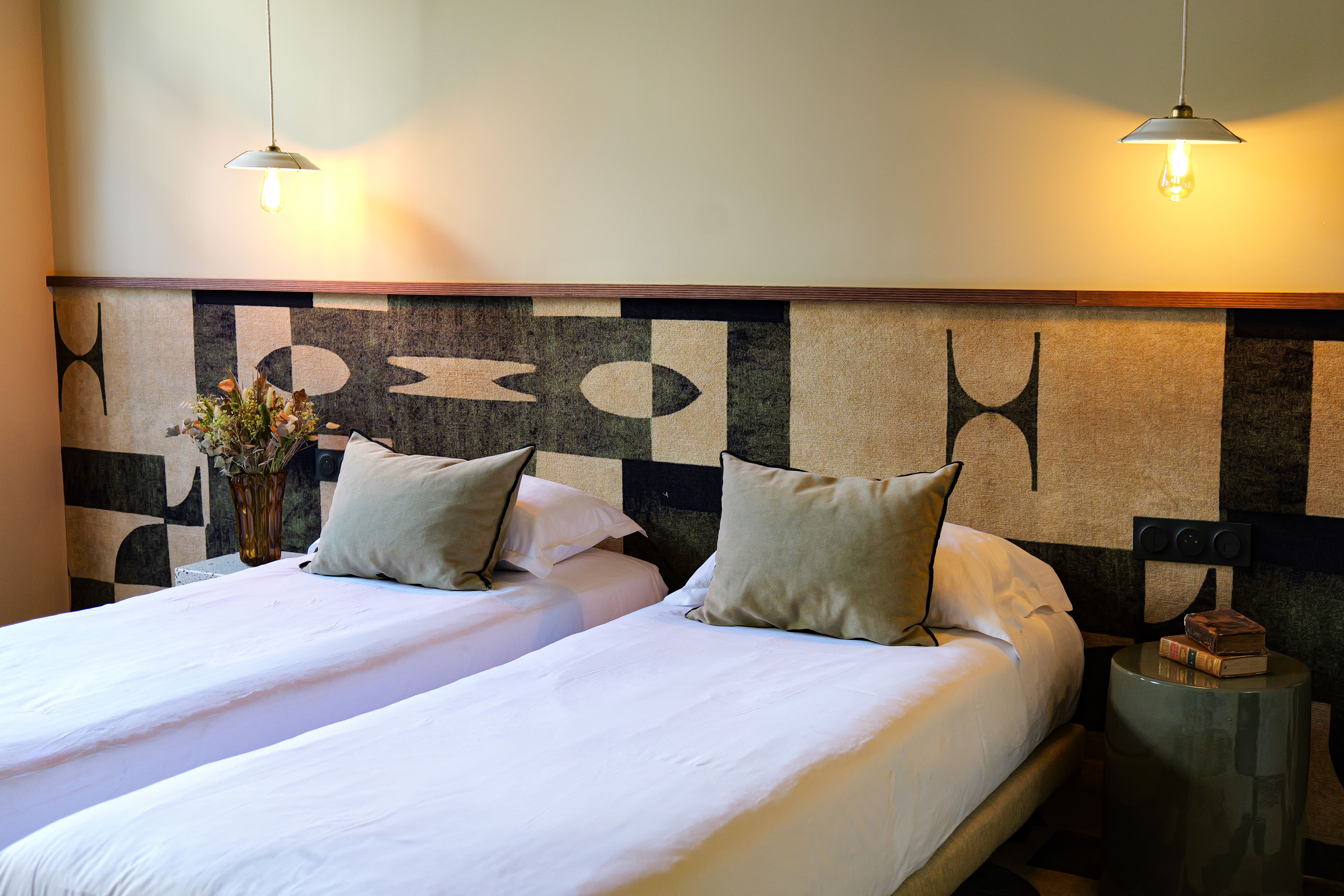Chambre Twin Hôtel Cartier à Saint Malo