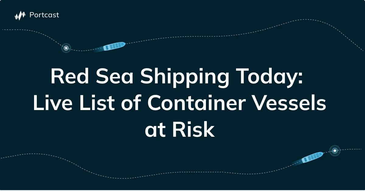 Imported Api Container Red Sea Shipping Today: Live List of Container Vessels at Risk ...