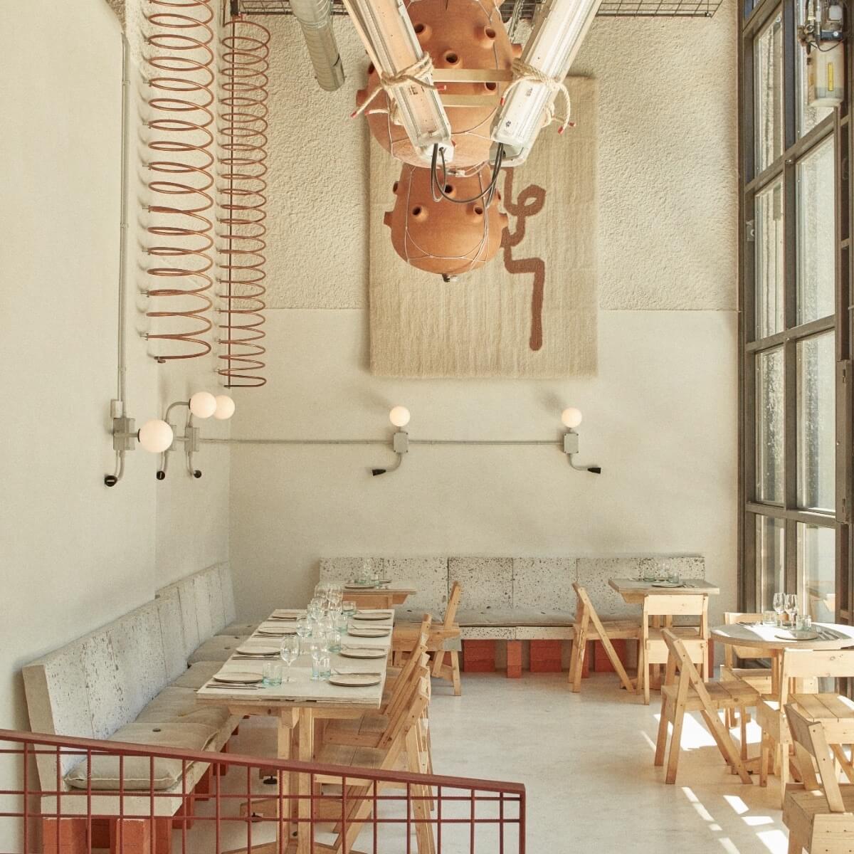 Creatives having lunch together