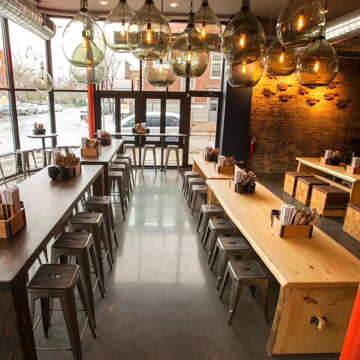 Creatives having lunch together