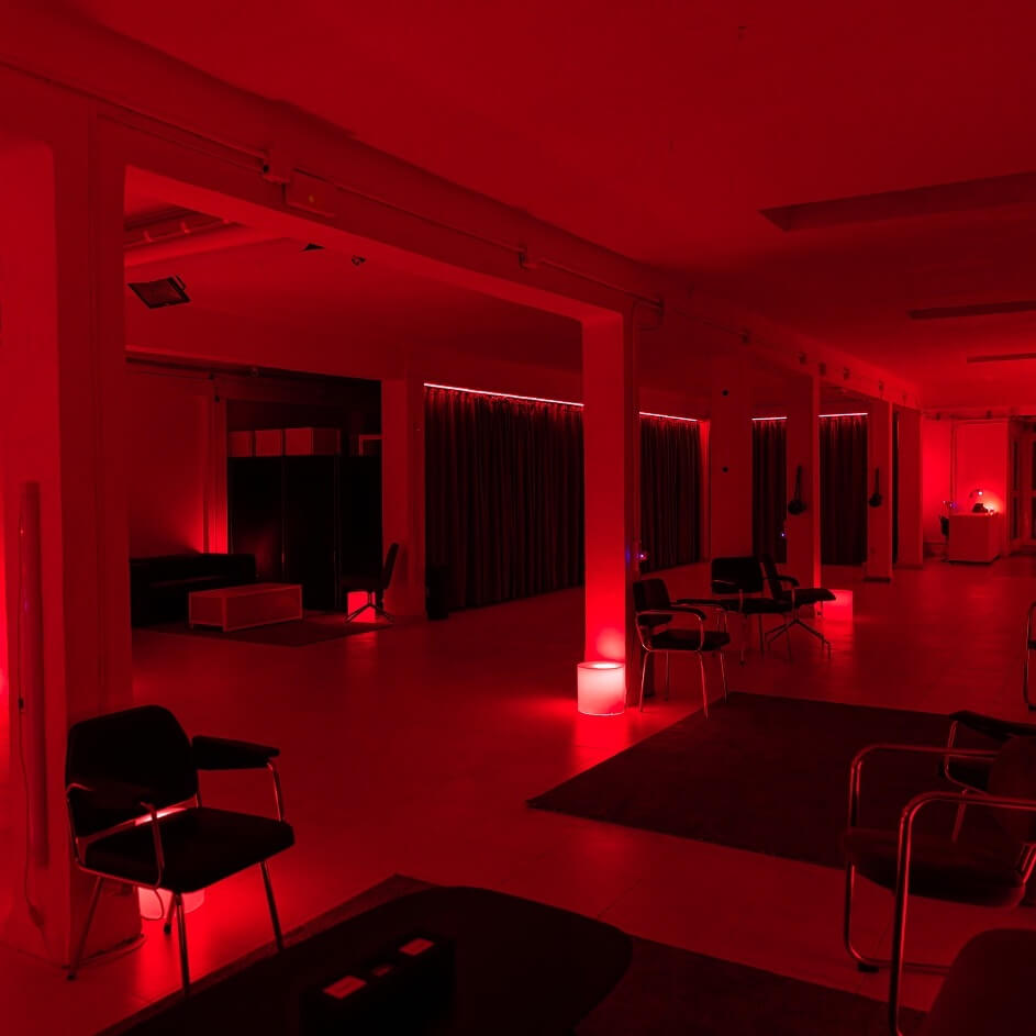 Creatives having lunch together