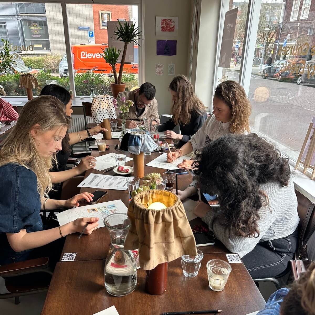 The Art Café in Amsterdam