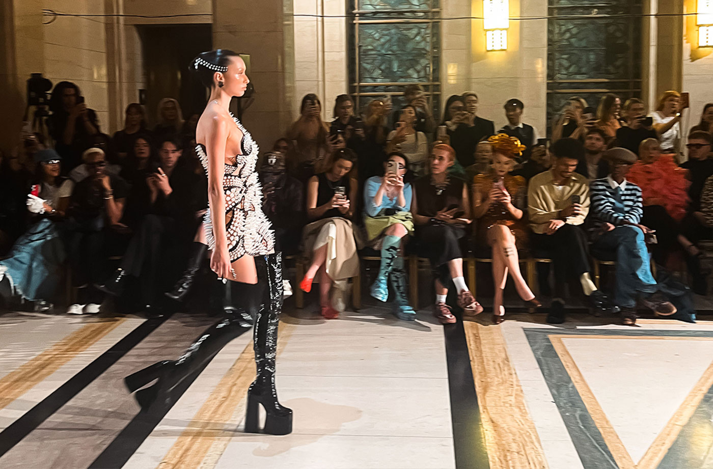 Karina Bond Showcases "The Midnight Sun" at London Fashion Week