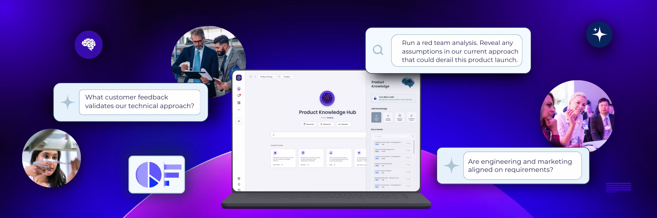 Narratize Product Knowledge Hubs - ask, write, research, evaluate