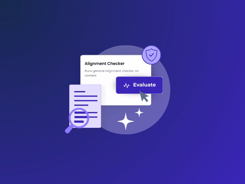 Narratize Alignment Checker evaluating product knowledge for gaps, conflicts and inconsistencies
