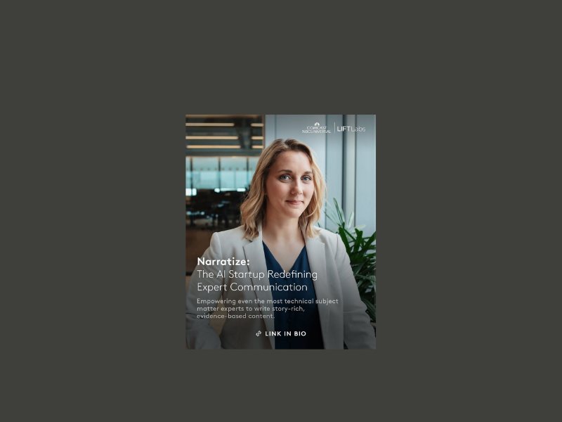 Narratize Supports Comcast NBCUniversal Innovators | Narratize Blog