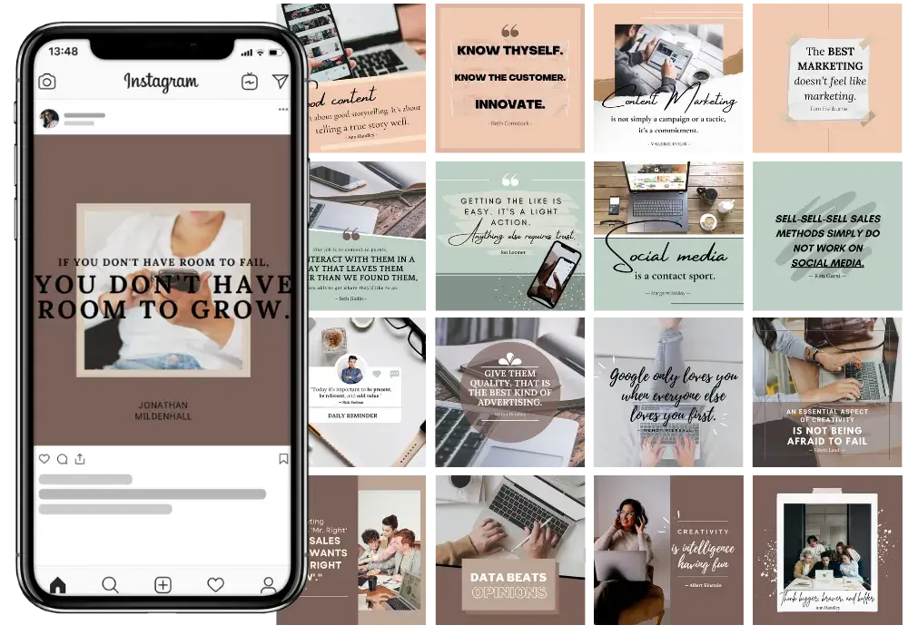 Template Quotes Social Media oleh SociaCal