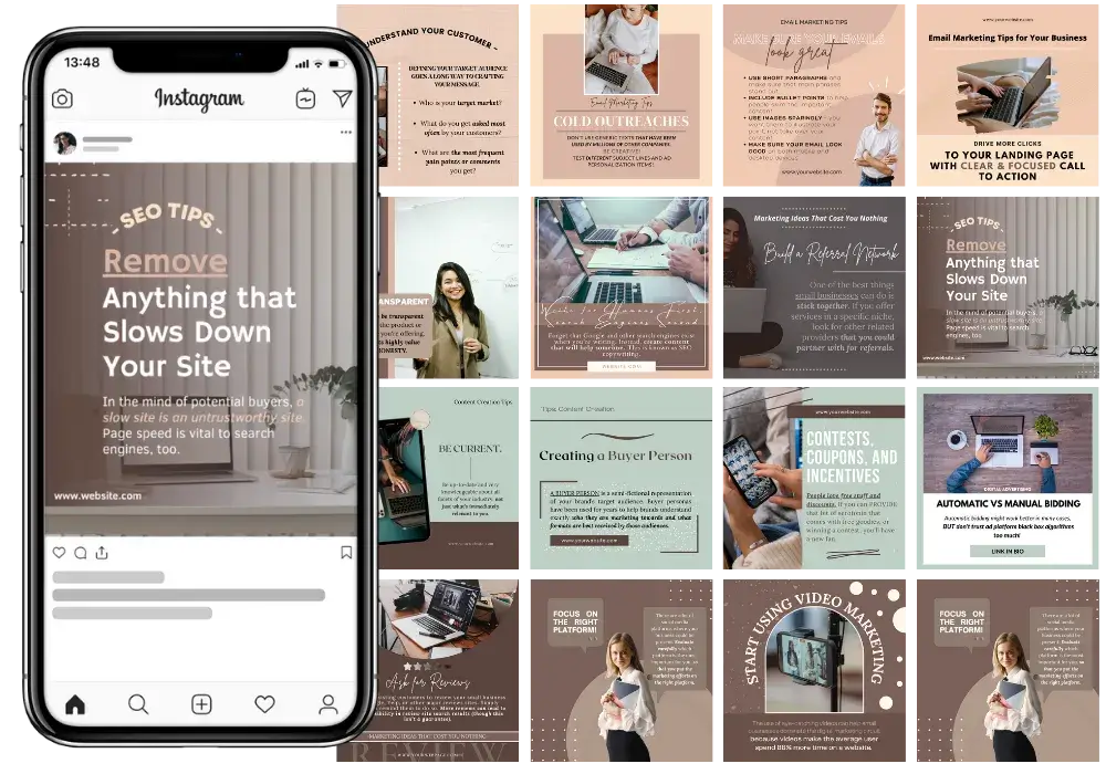 Template Tips Social Media oleh SociaCal