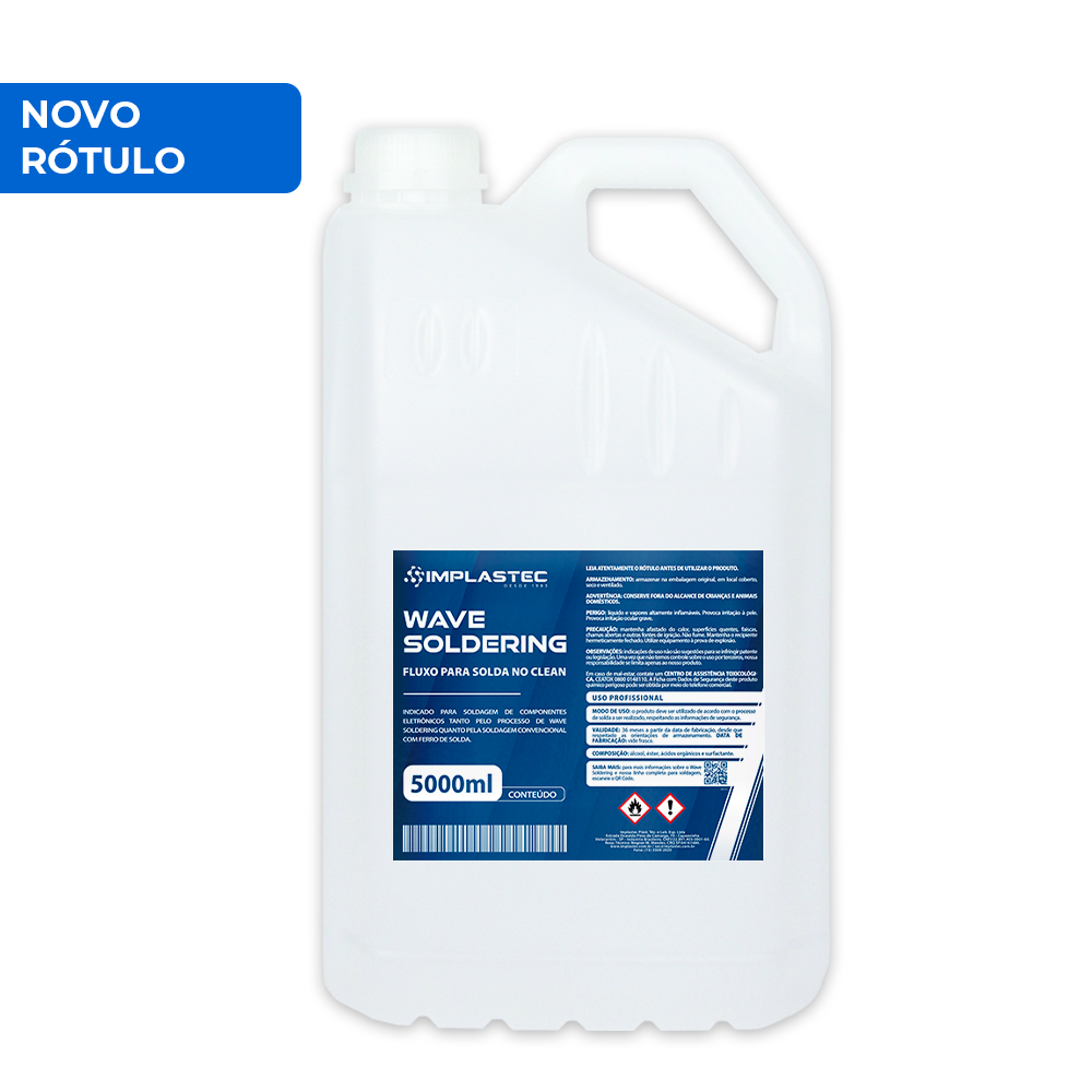 Fluxo para Solda no Clean - Wave Soldering