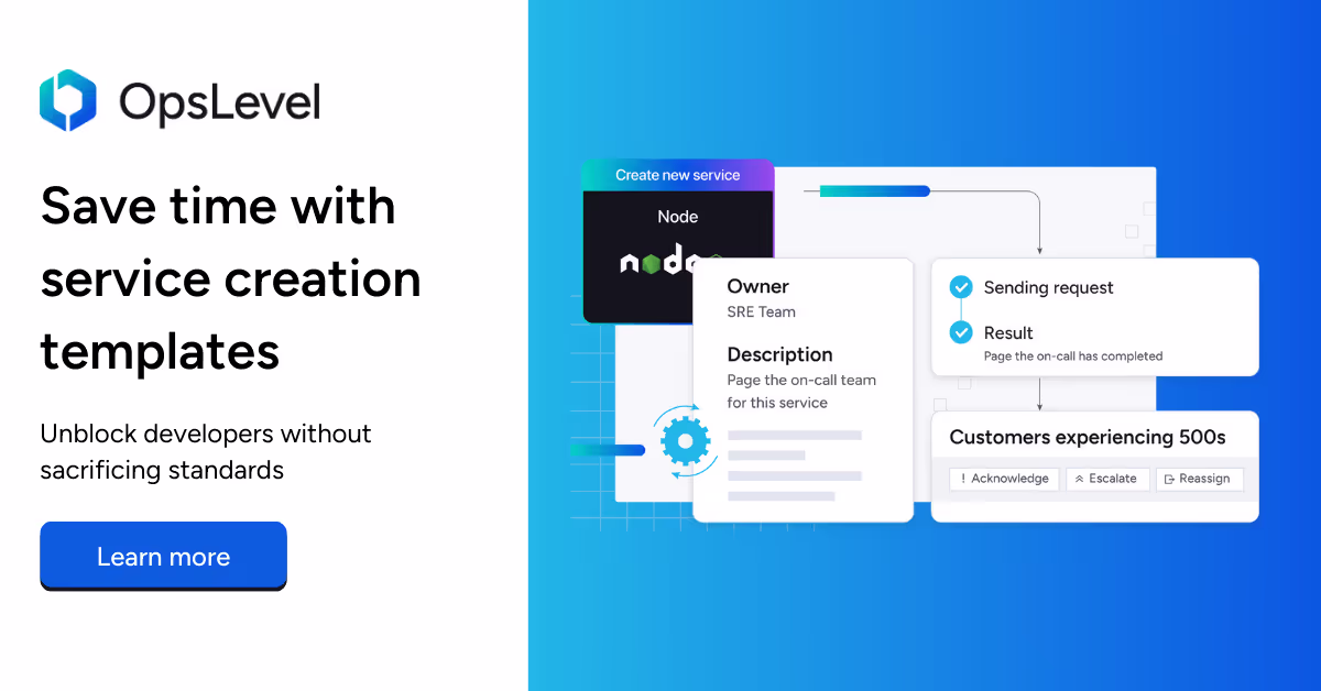 Save time with Service Creation templates