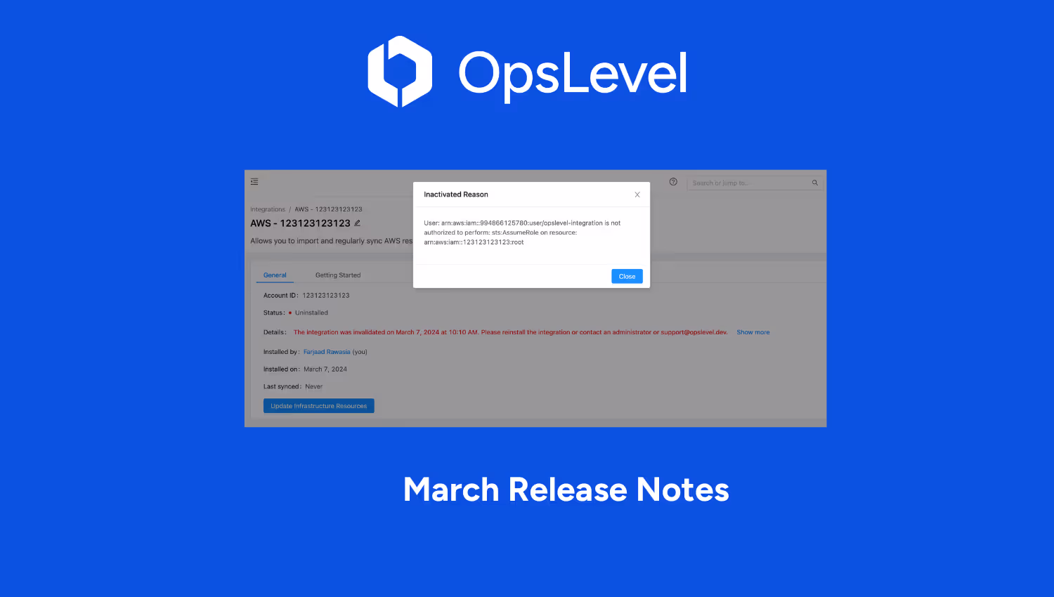 March Release Notes