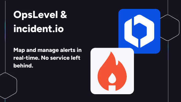 OpsLevel & incident.io: A More Complete Developer Portal