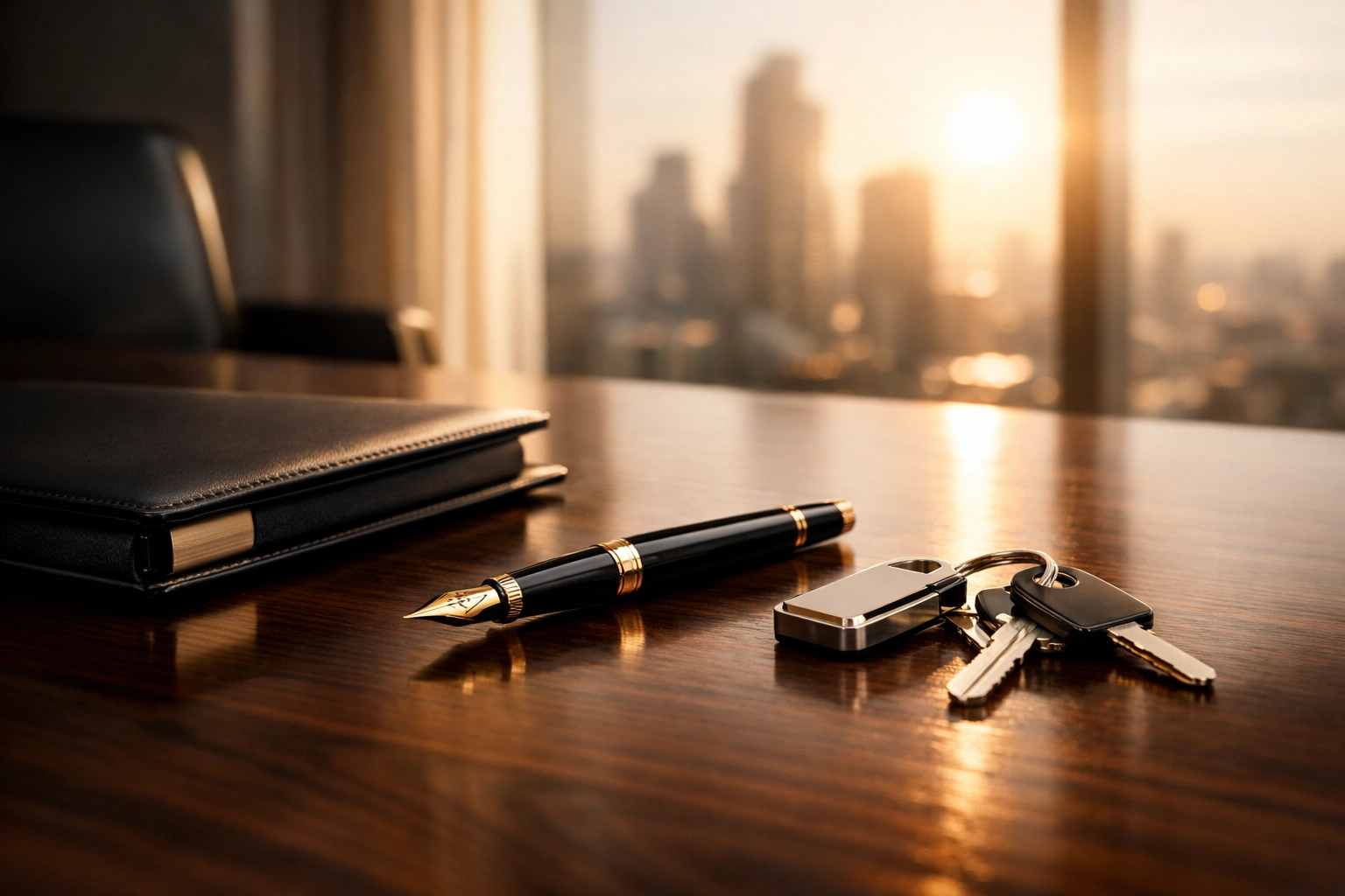 Closing a private real estate loan with table funding at a professional boardroom table.