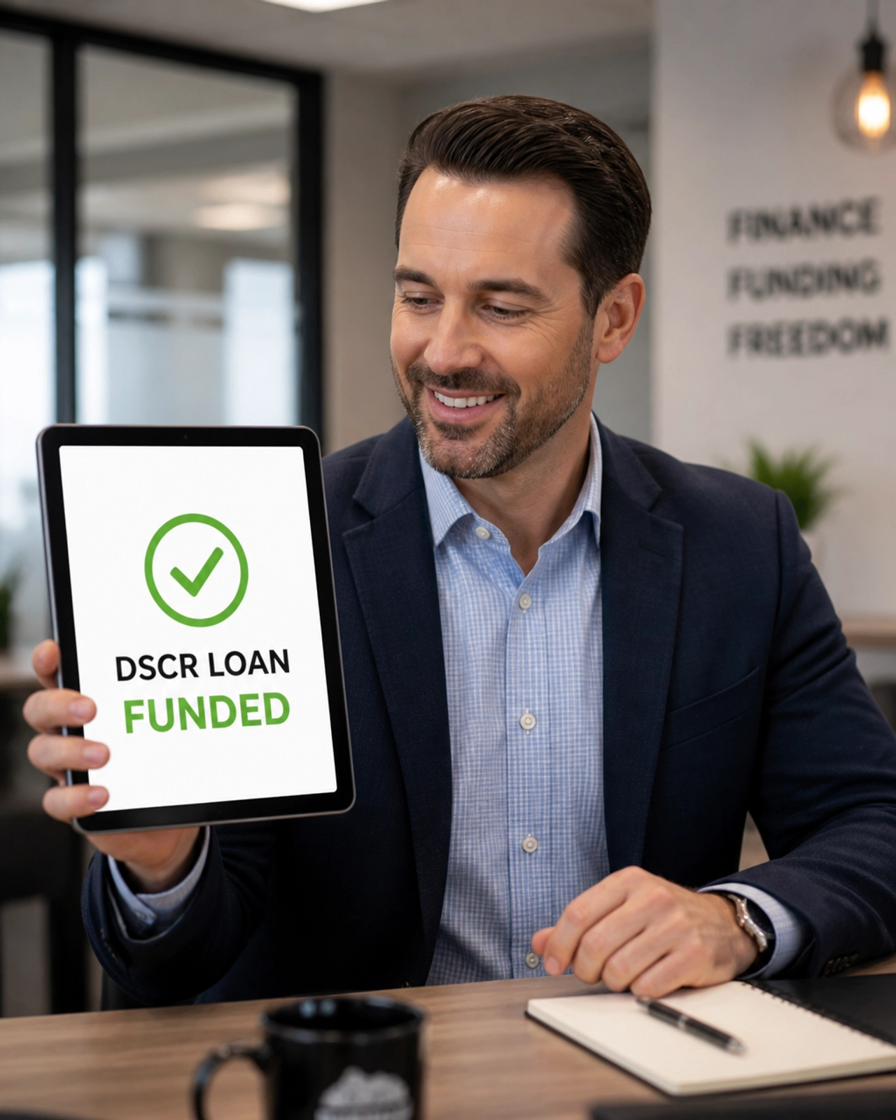 Confident MLO with a funded DSCR loan