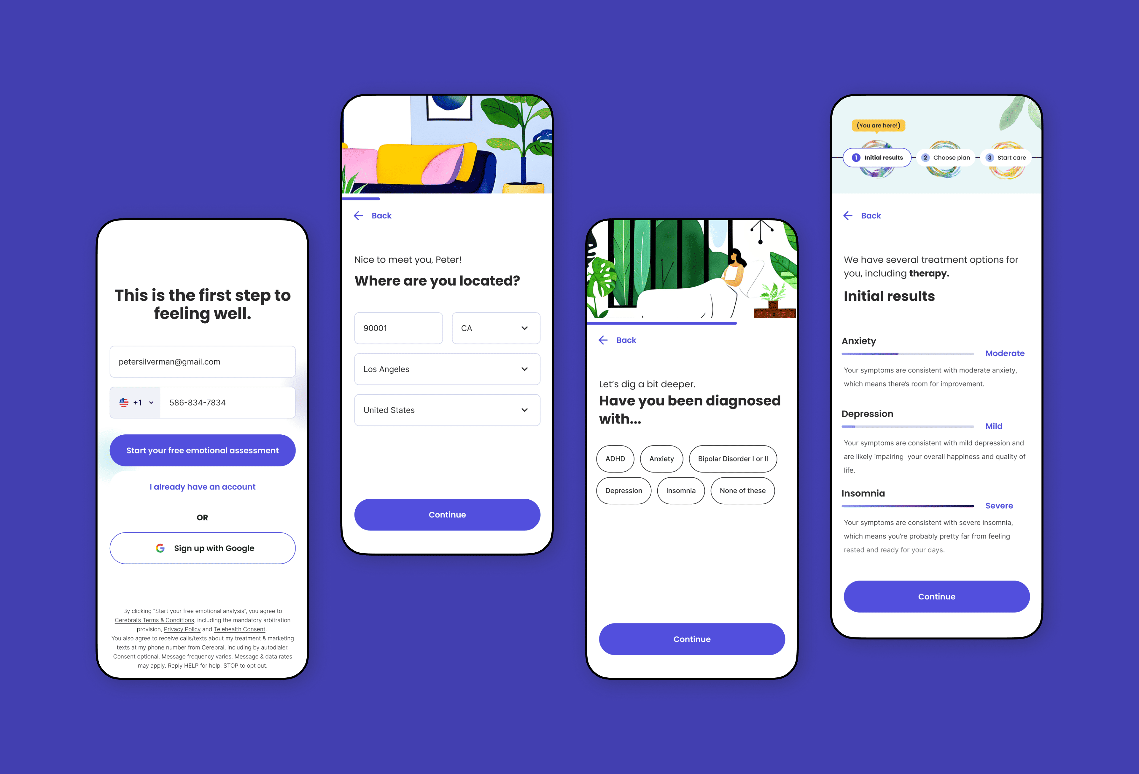 Tailored Sign-up Experience for Patients