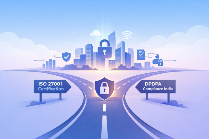 ISO 27001 certification and DPDPA compliance India decision roadmap for information security and data protection strategy