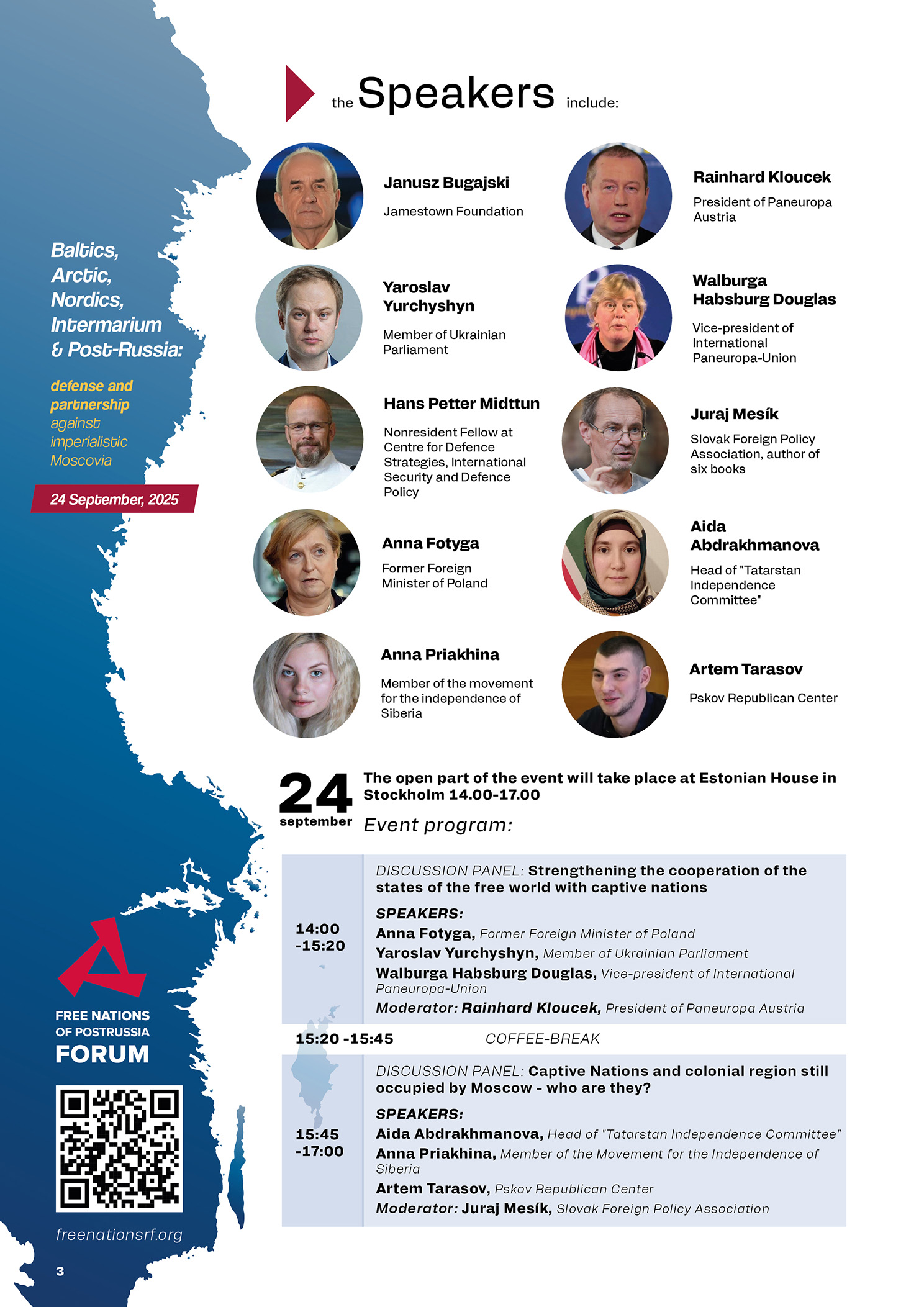 Event program - FNFPF2025 Sweden