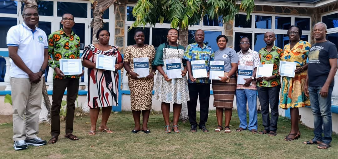 Certificate presented to candidate 2