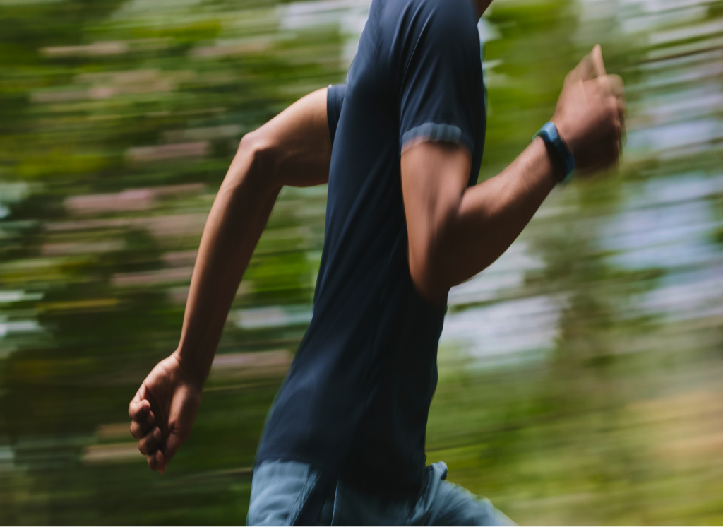 Person running