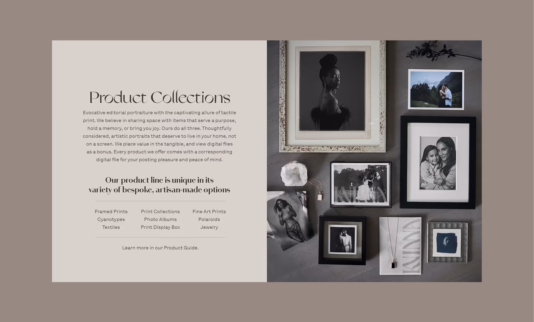 Digital Sales Collateral made by Unbound Collective