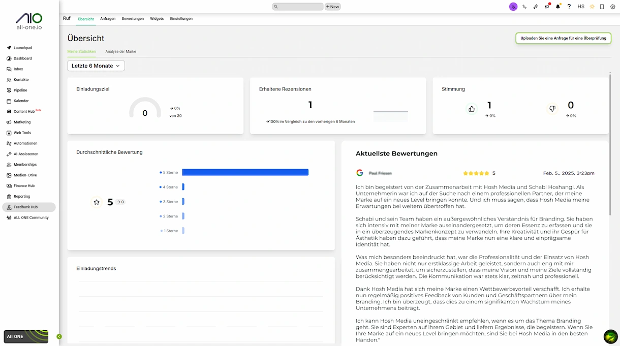 all-one Feedback Hub