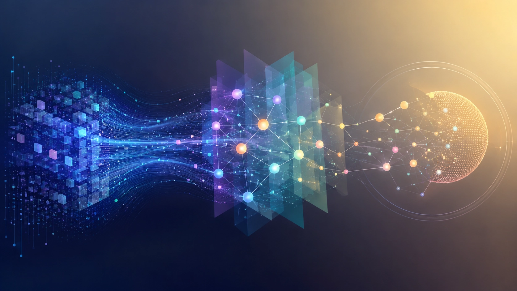Abstract image of ERP metadata