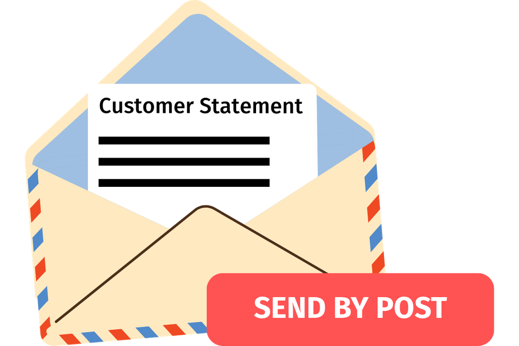 Paidnice illustration showing a late fee being issues onto an invoice