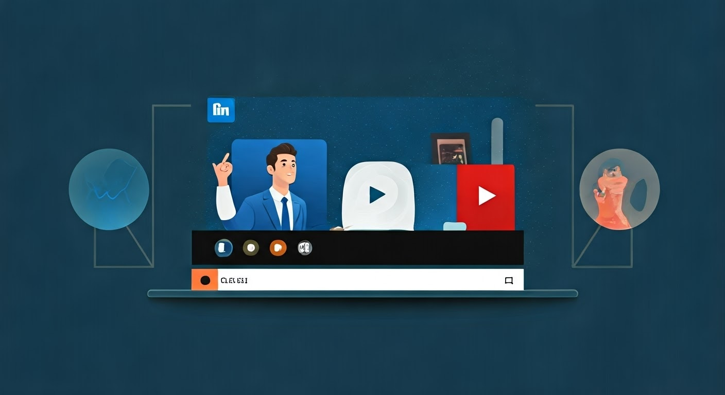 LinkedIn marketing strategies with YouTube.