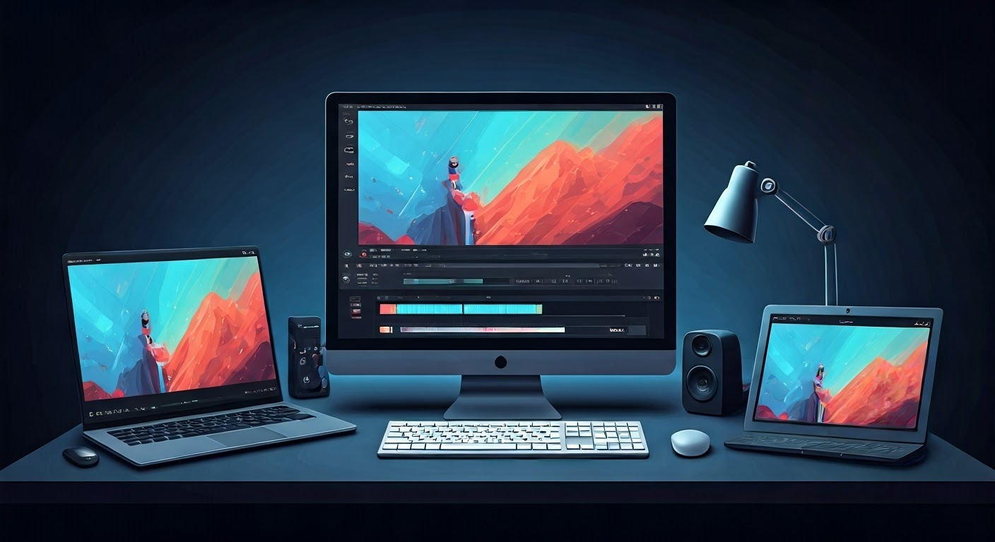 Content creator using AI for YouTube.