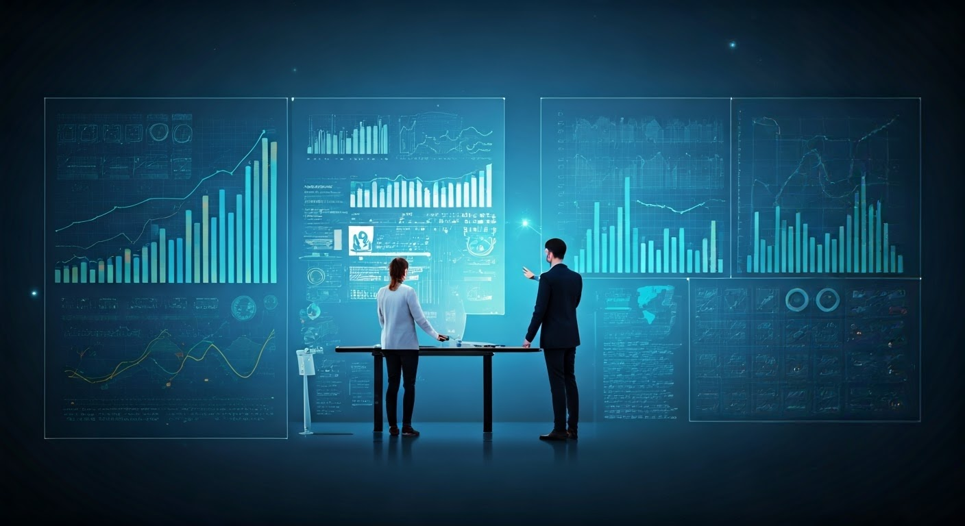 Team implementing AI in marketing campaigns