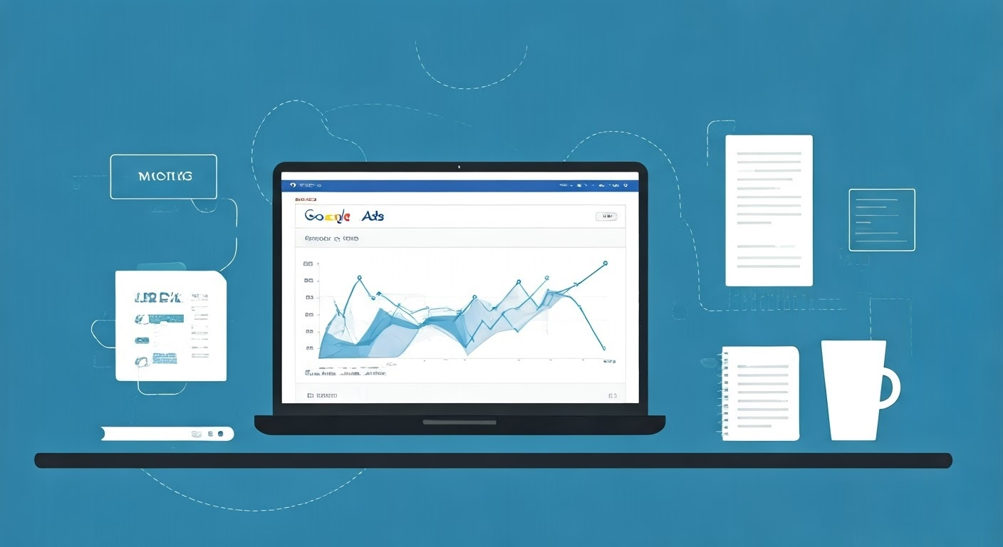 Workspace with Google Ads dashboard