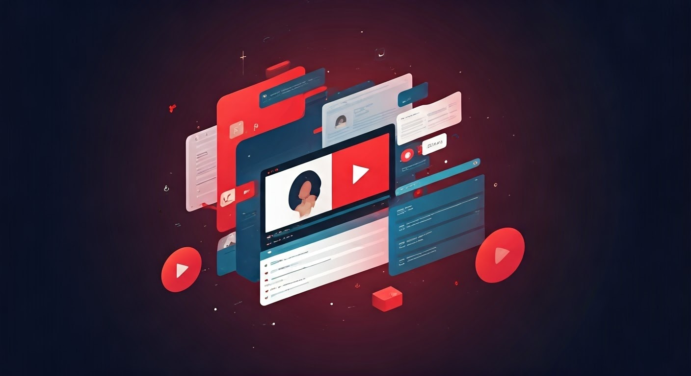 Concept of YouTube Form Ads.