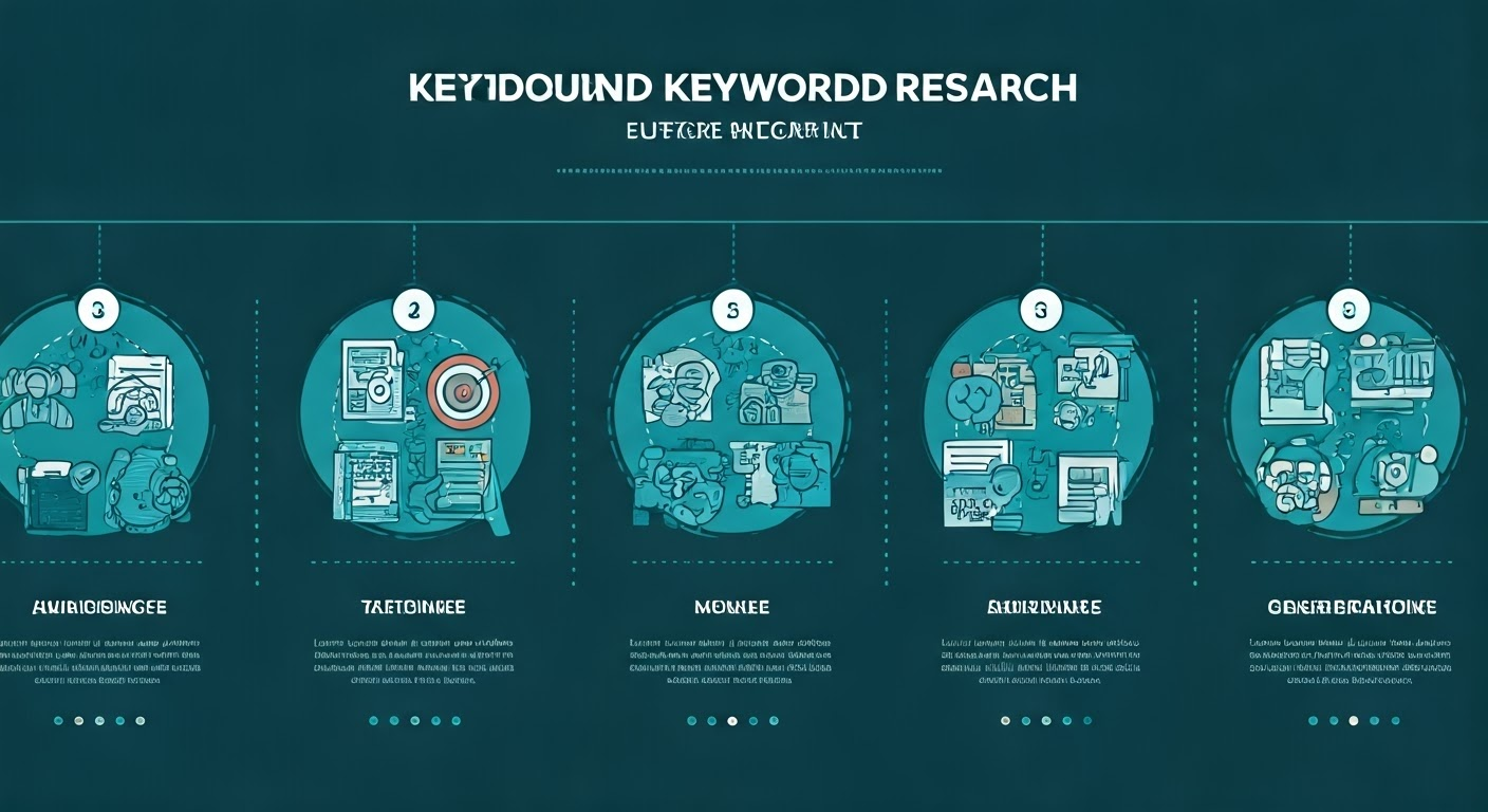 Steps for effective keyword research.