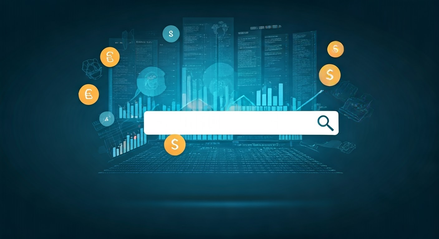 Digital art on effective keyword strategies.