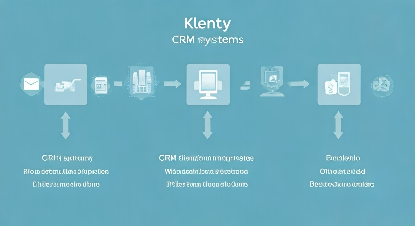 Klenty integration with CRM systems.