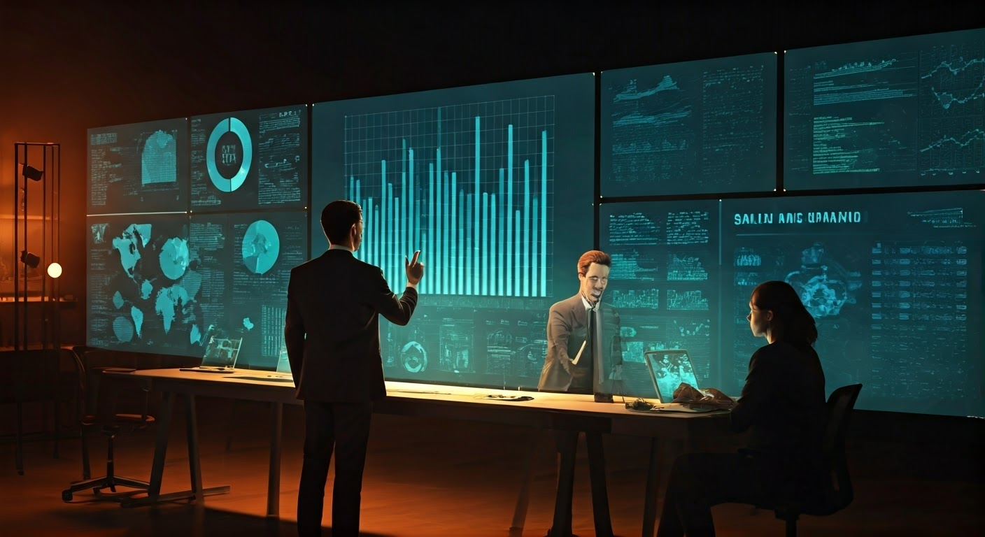 Sales team using AI tools