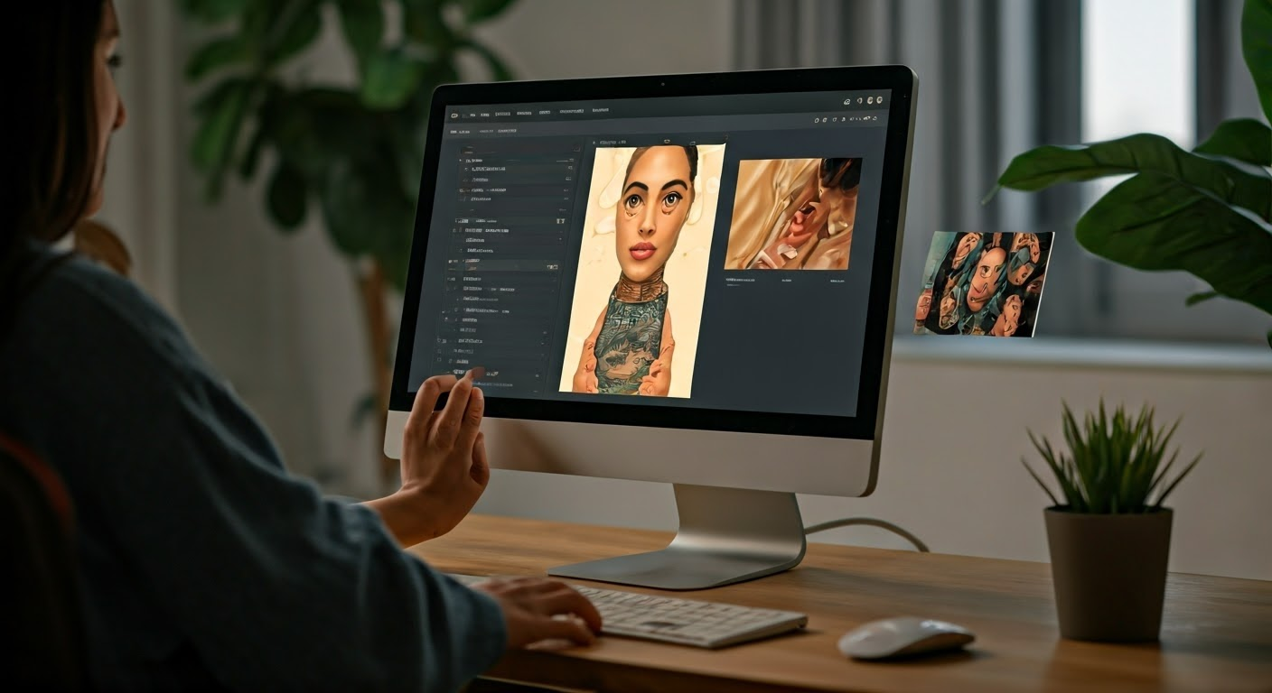 Digital workspace for ad creation