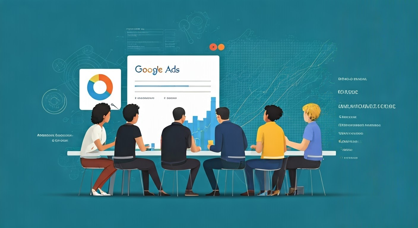 Marketers brainstorming strategies