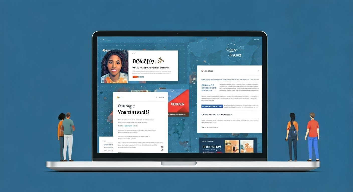 Vibrant Google Ads campaign