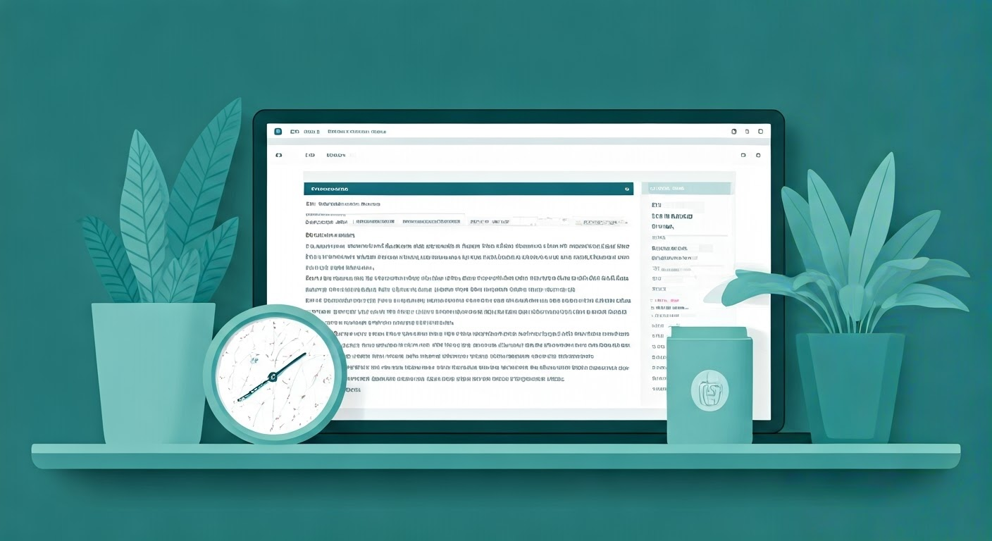Writer's workspace with Grammarly features