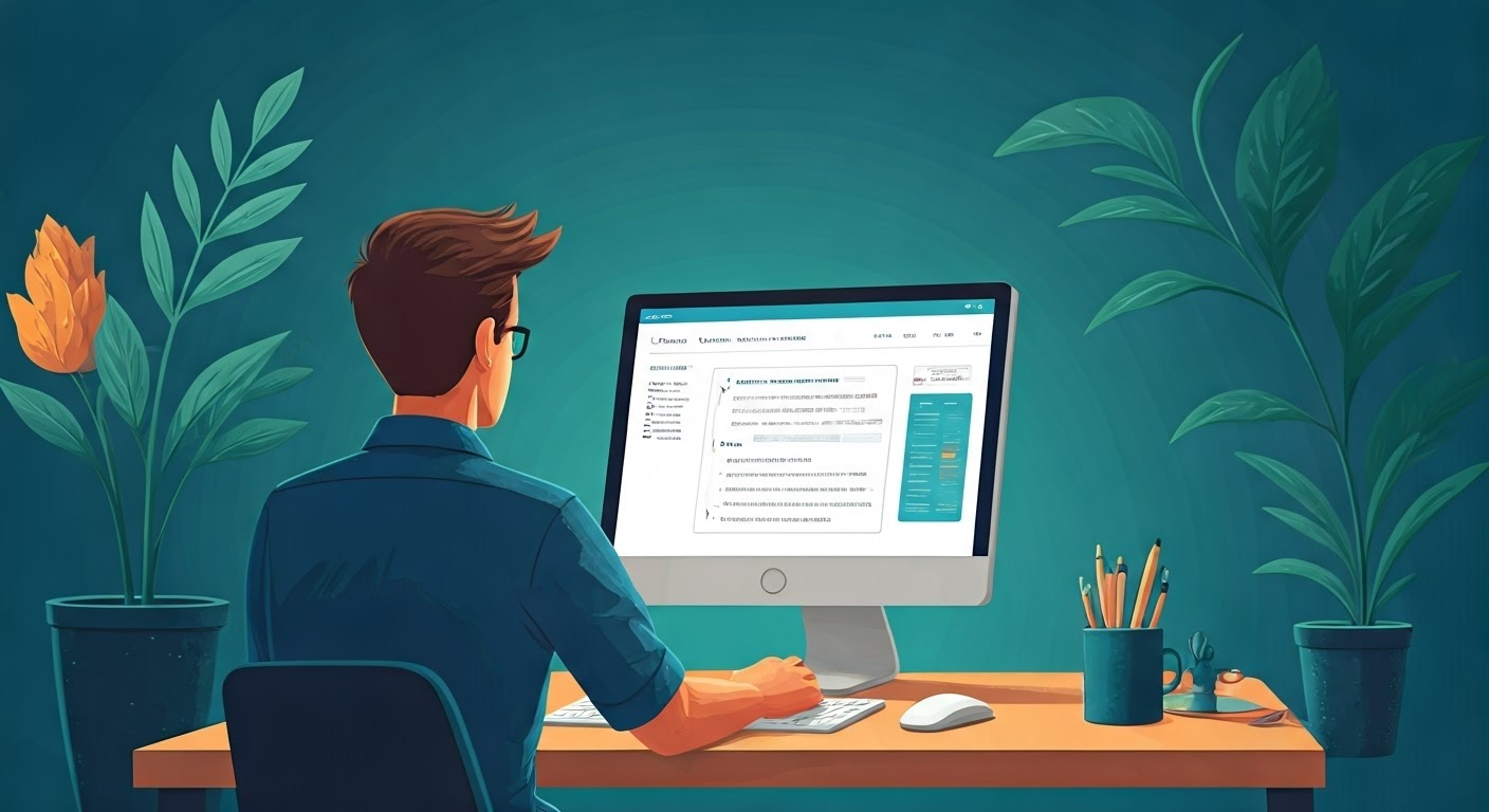 Writer using Grammarly for clarity