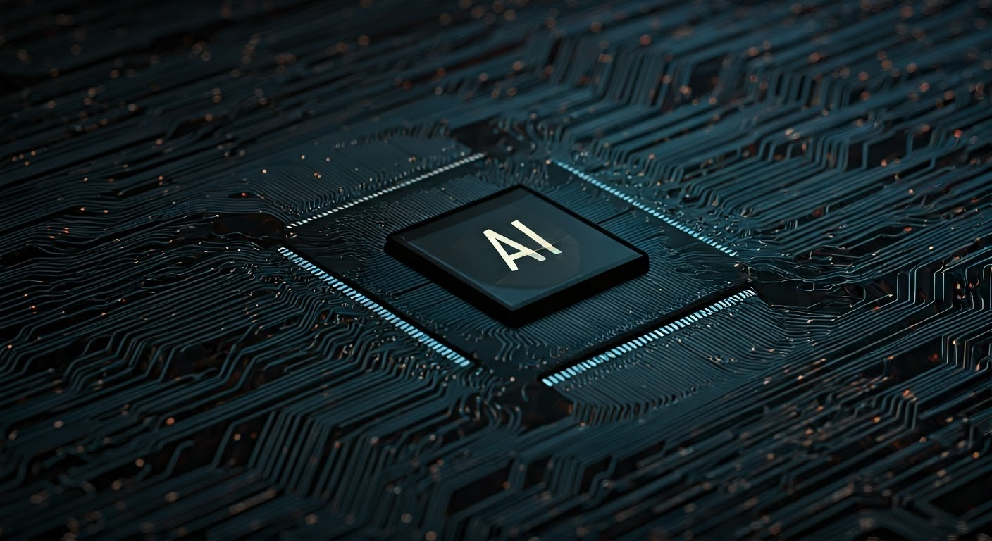 AI calling technology illustration