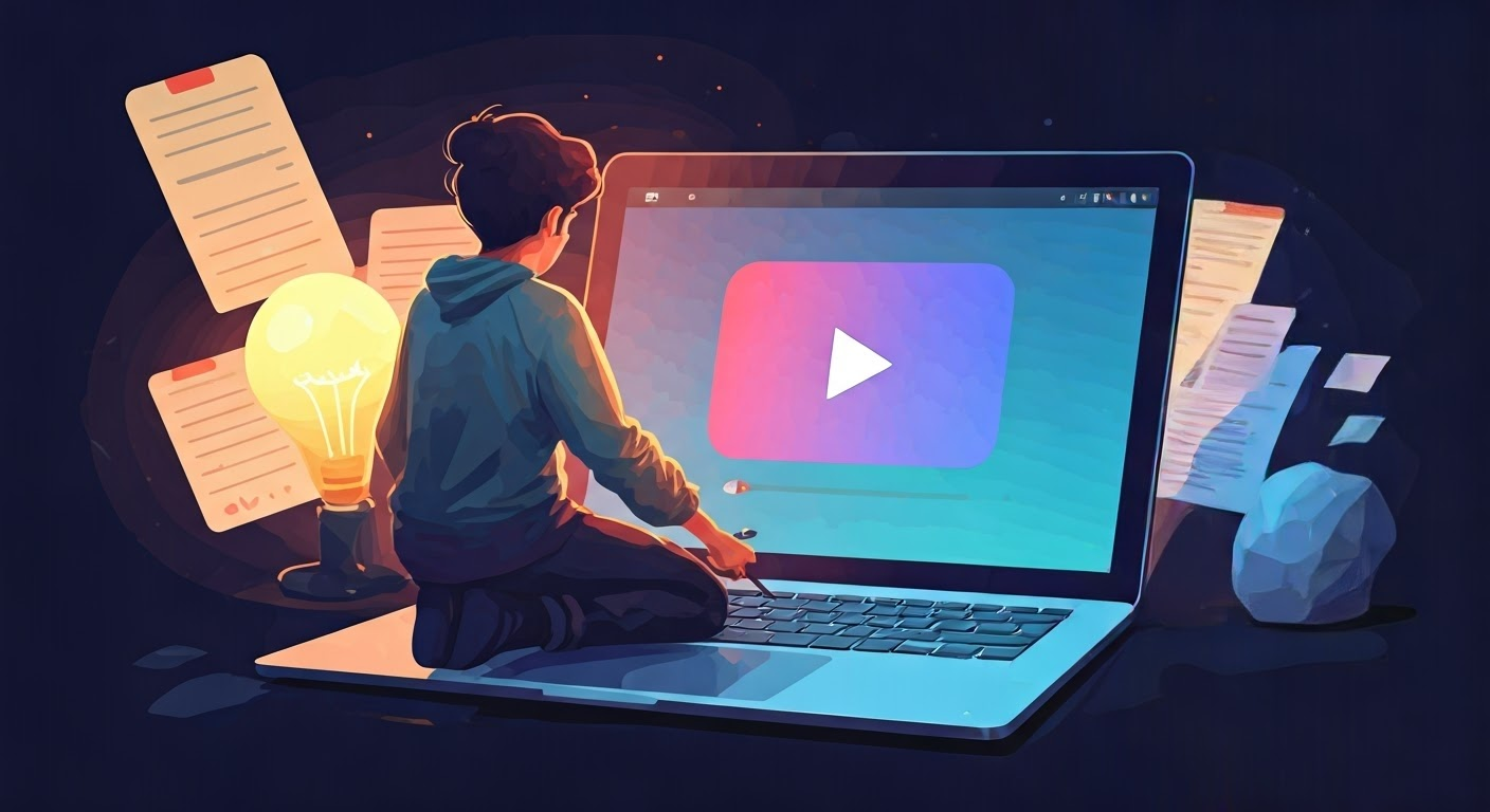 Content creator using AI tools