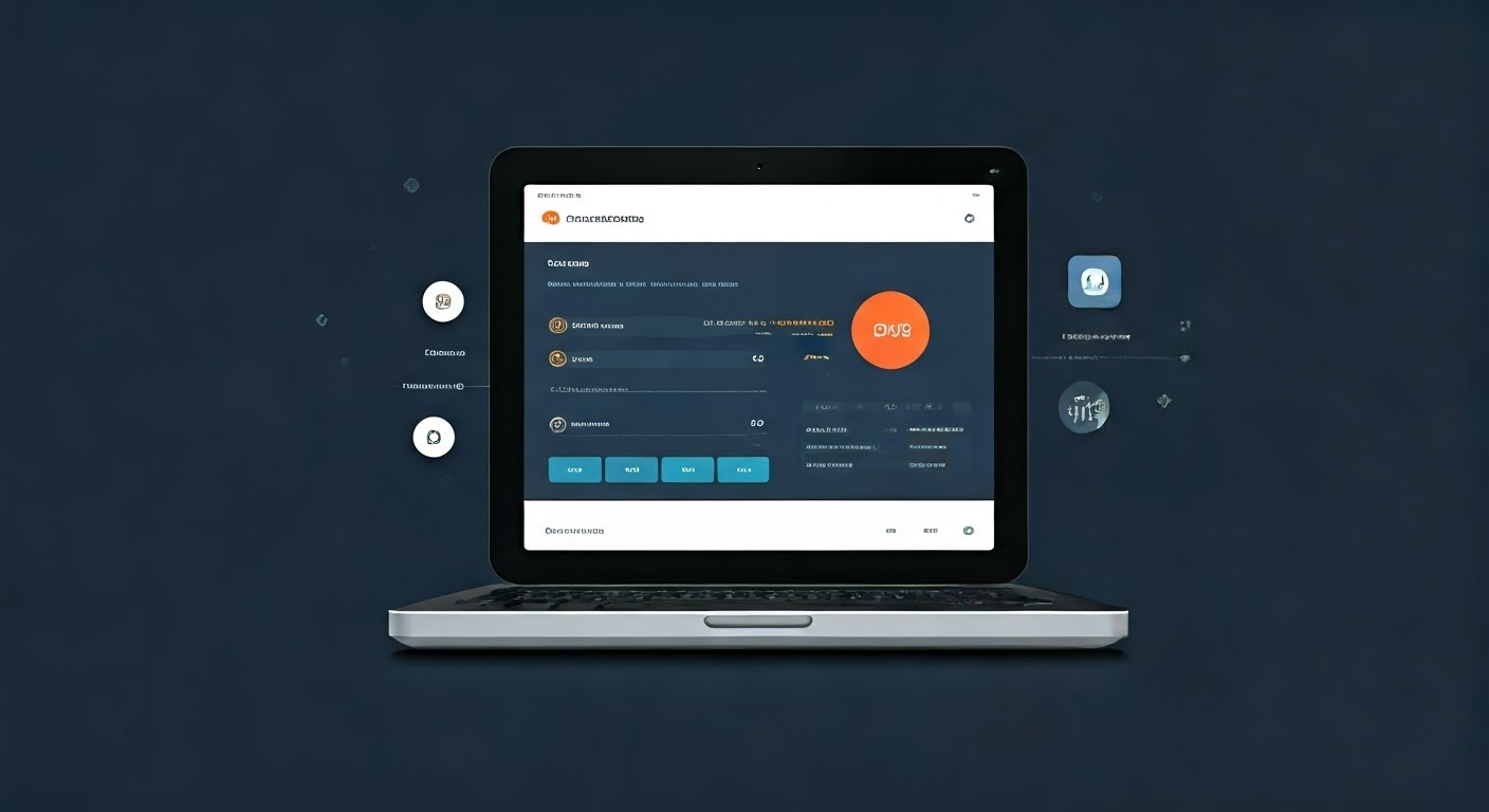 Dashboard with analytics and scheduling