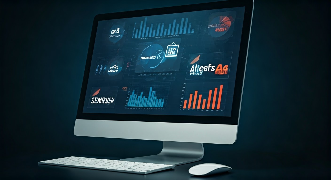 Illustration of SEO tools for analysis