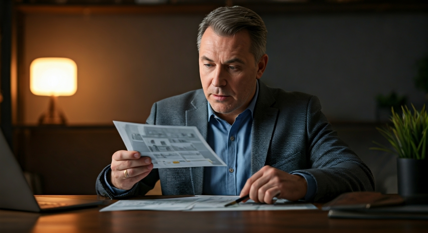 investor analyzing off-market deals