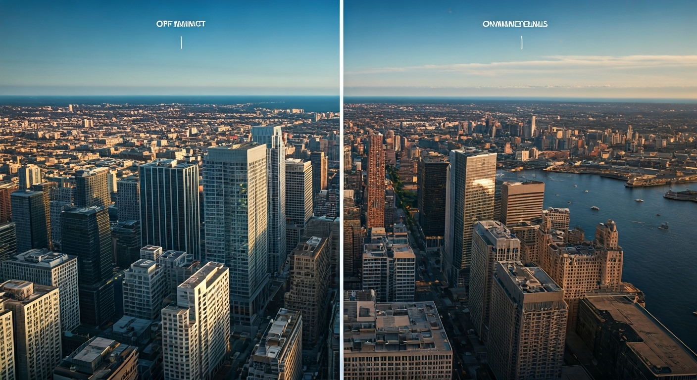 off-market vs on-market comparison